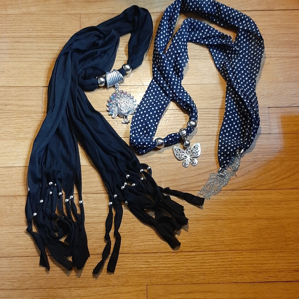 Jeweled Scarf Bundle NWOT - Picture 2 of 8